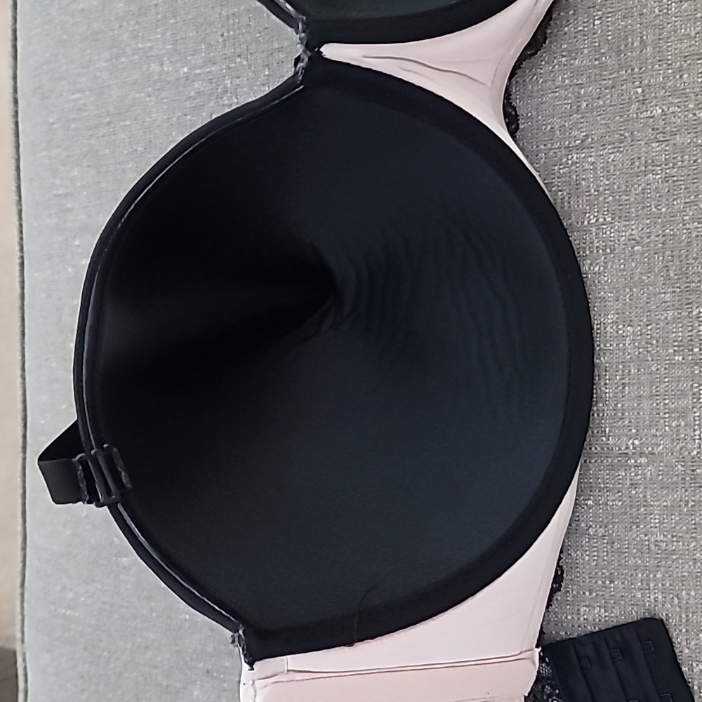 TORRID Lightly Lined Multiway Strapless Bra - Smooth Black - Picture 8 of 14